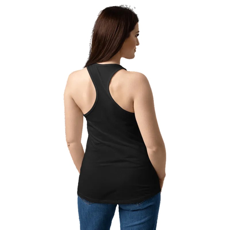 Sprint Racing Calendar Women’s fitted racerback tank top